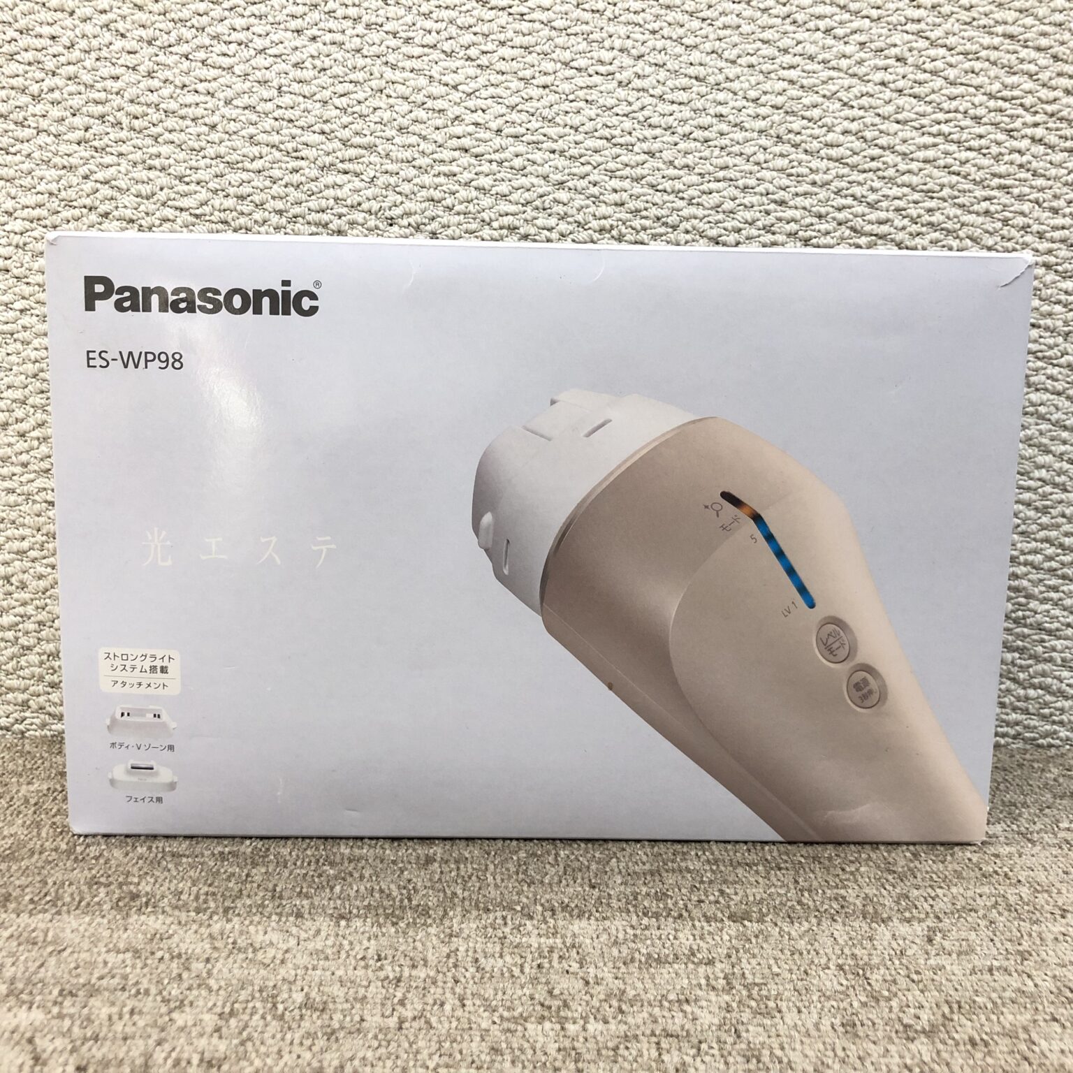 Panasonic 光エステ ES-WP98-N /ボディ&フェイス用/ 脱毛器