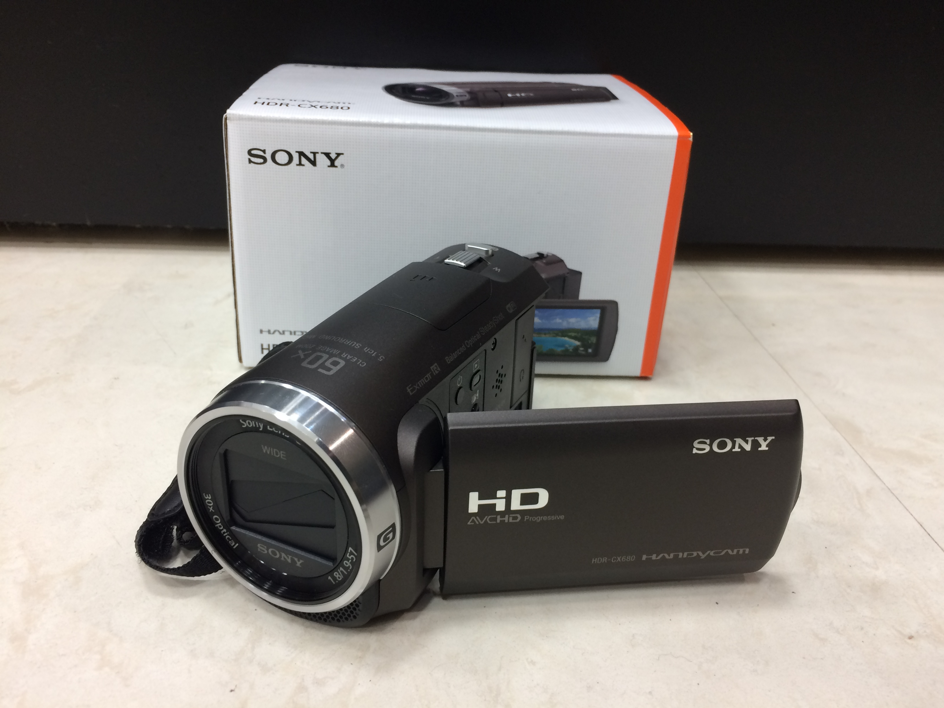 買取 ソニー デジタルHDビデオカメラ ハンディカム HDR-CX680 ブロンズブラウン