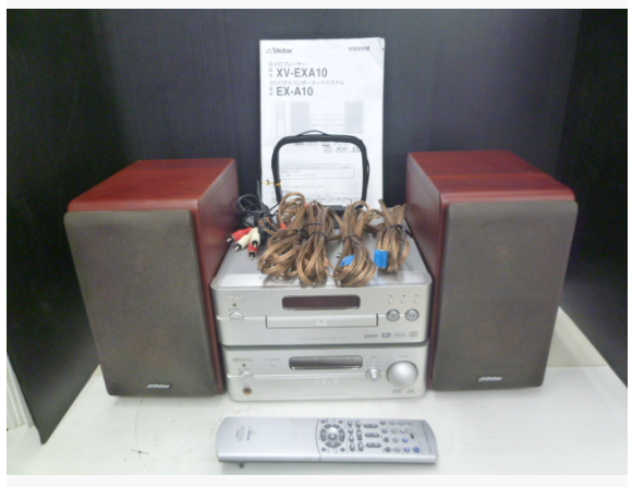JVC/Victor/ビクター コンパクトコンポーネントシステムEX-A10 +