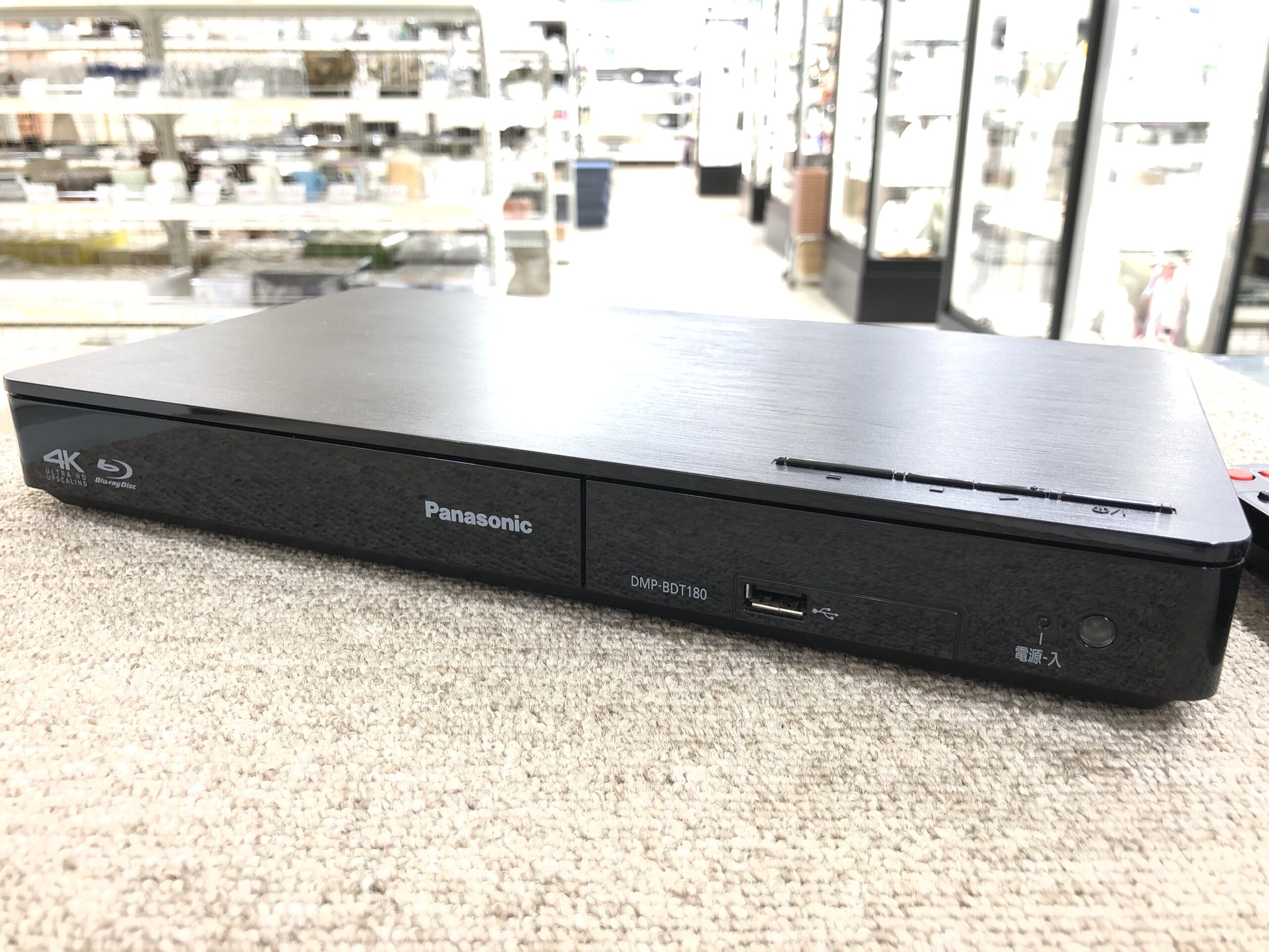 Panasonic ブルーレイ デスク プレイア DMP-BDT180 (新品】展示 Panasonic ブルーレイ デスク プレイア DMP-BDT180 (新品】展示