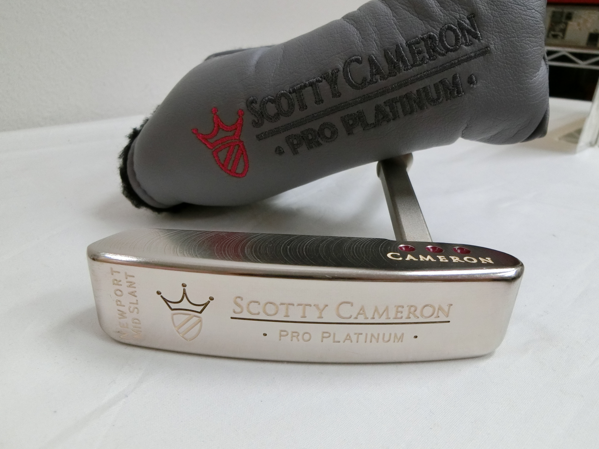 Titleist SCOTTY CAMERON MID SLANT PRO PLATINUM NEWPORT