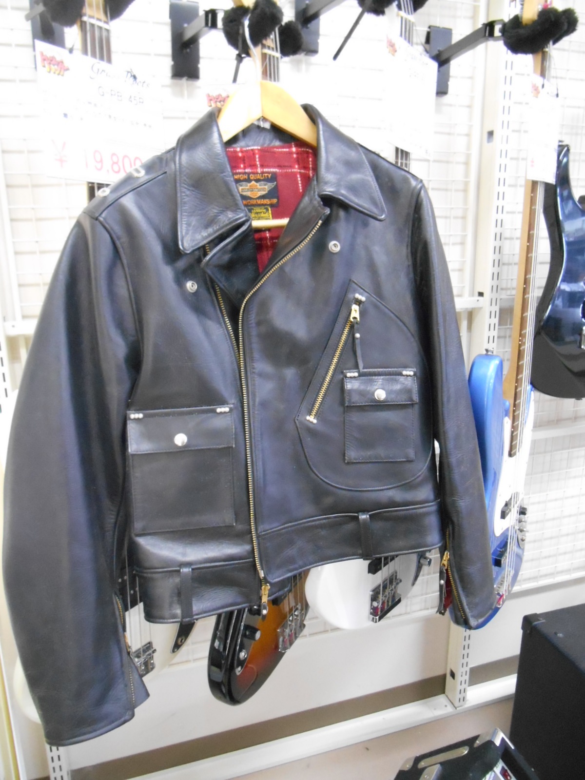 THE REAL McCOY´S HARLEY-DAVIDSON ライダース 黒-