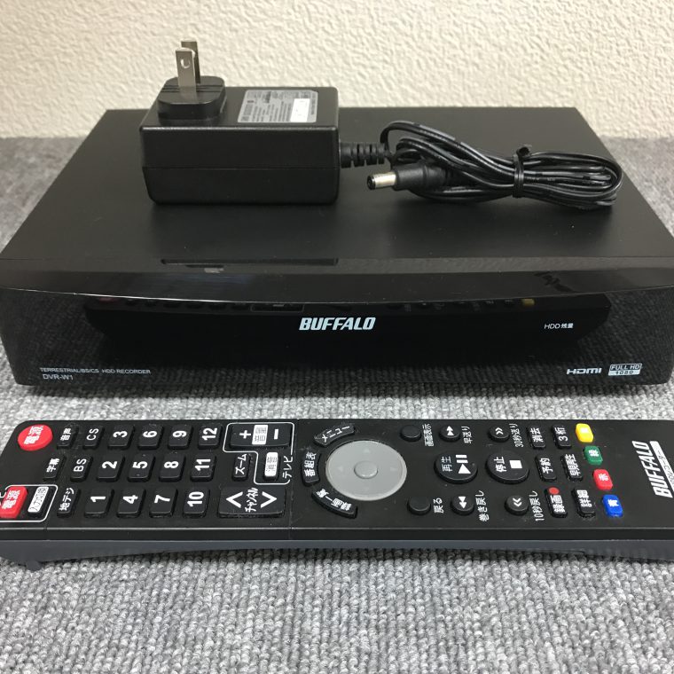 美品） BUFFALO DVR-W1V2/1.0T TVレコーダー - 映像プレーヤー、レコーダー