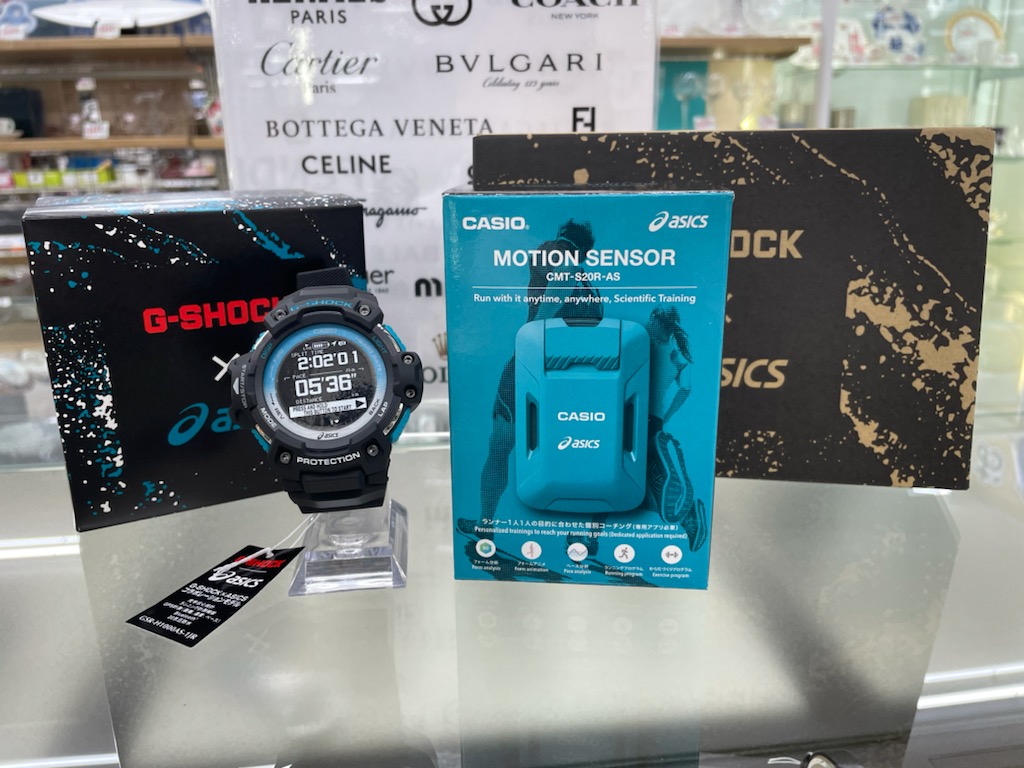 本日の買取情報Casio G-SHOCK×asics GSR-H1000AS-SET 腕時計モーション 