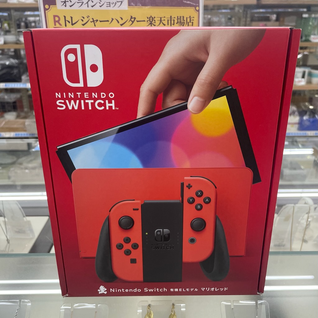 Nintendo Switch（有機ELモデル） マリオレッド（中古]Nintendo